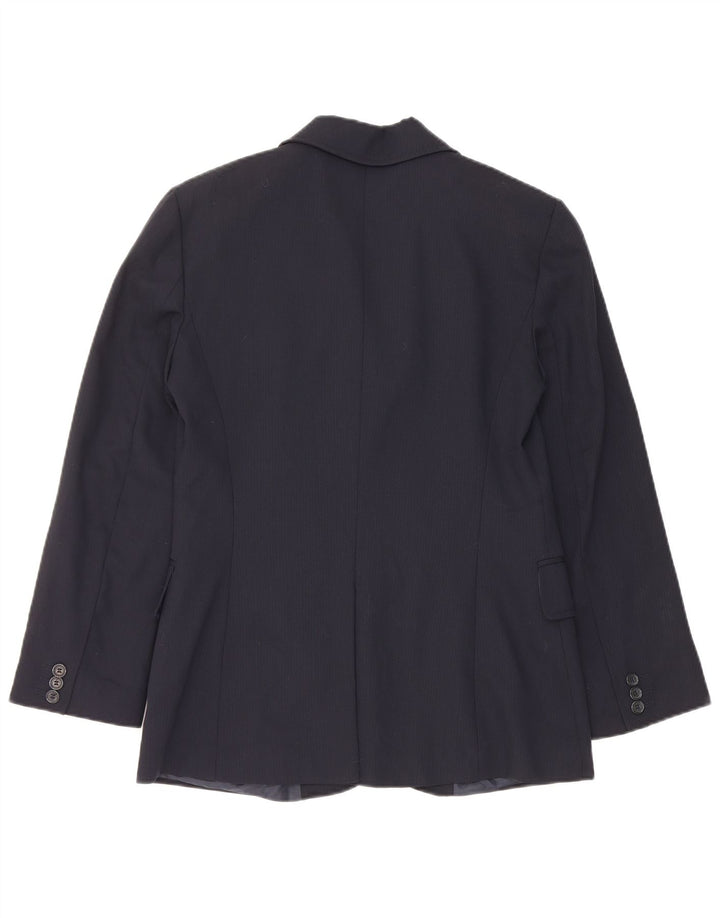 Giacca blazer a 3 bottoni da donna Dolce & Gabbana IT 44 blu navy medio