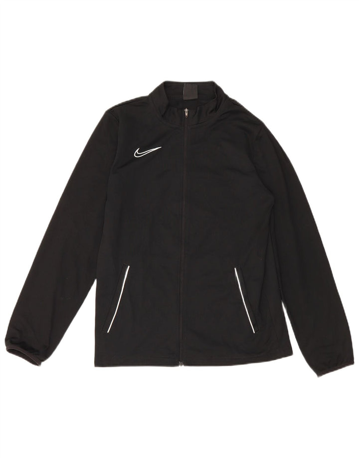 Giacca da tuta da ragazzo Nike Dri Fit Top 13-14 anni XL poliestere nero