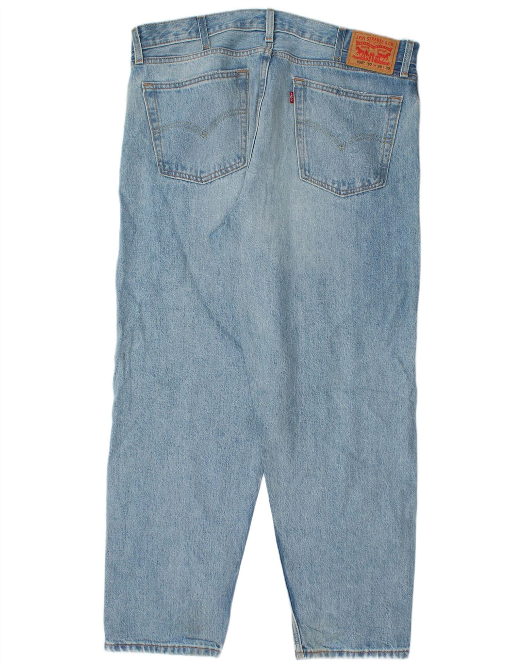 Levi's Uomo 550 Jeans dritti W38 L32 Cotone Blu