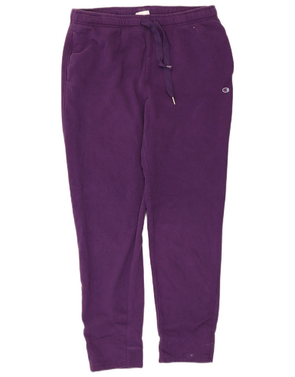 Pantaloni da tuta da donna Champion Joggers UK 14 Cotone viola medio