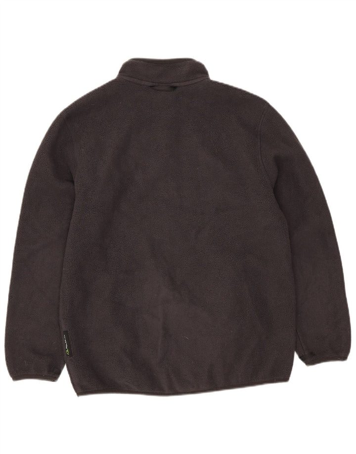 Giacca in pile da ragazzo Jack Wolfskin 9-10 anni piccola in poliestere grigio