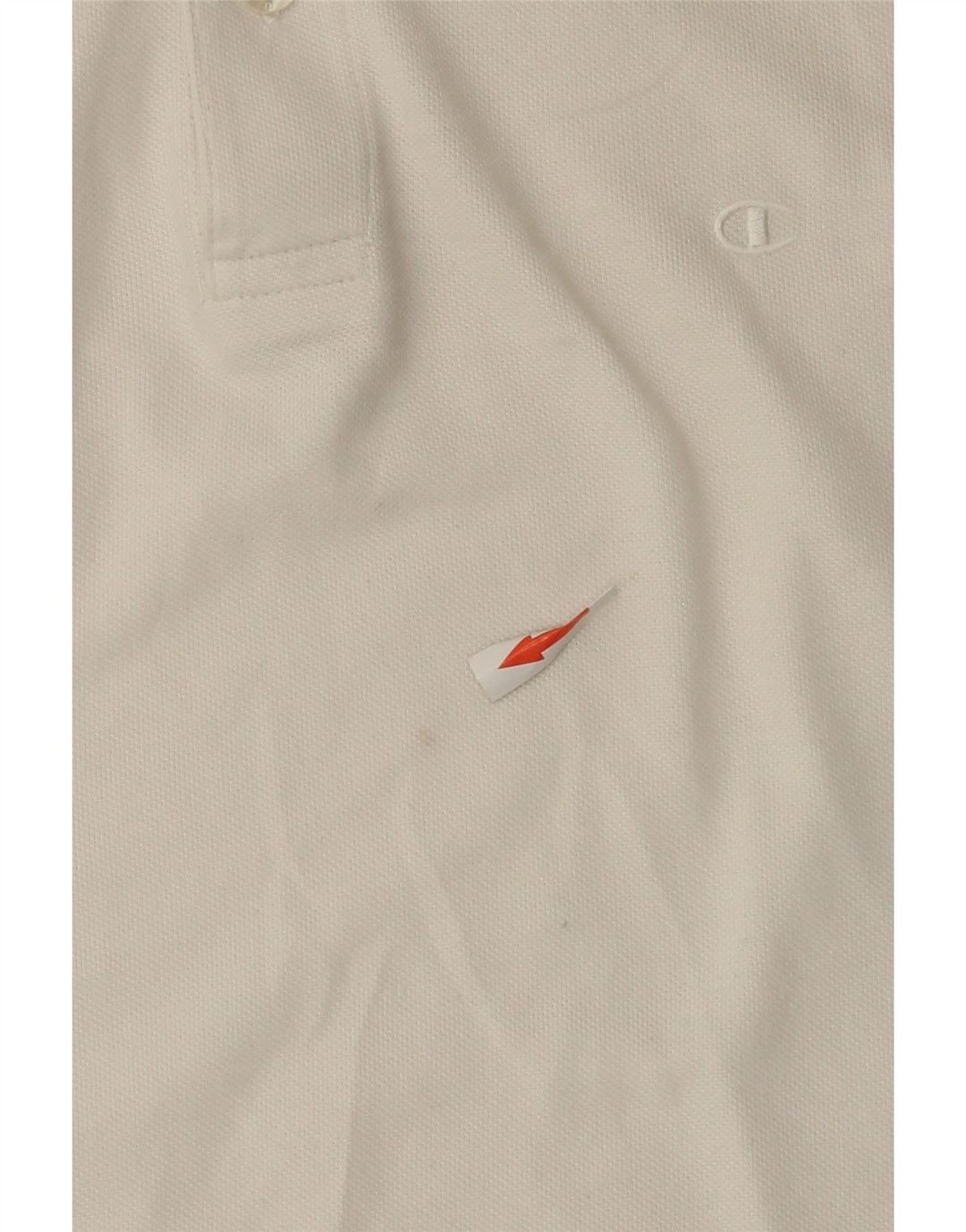 Polo da uomo Champion in cotone bianco medio
