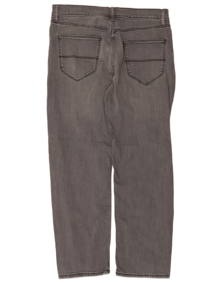 Jeans dritti da uomo Marks & Spencer W32 L29 cotone grigio
