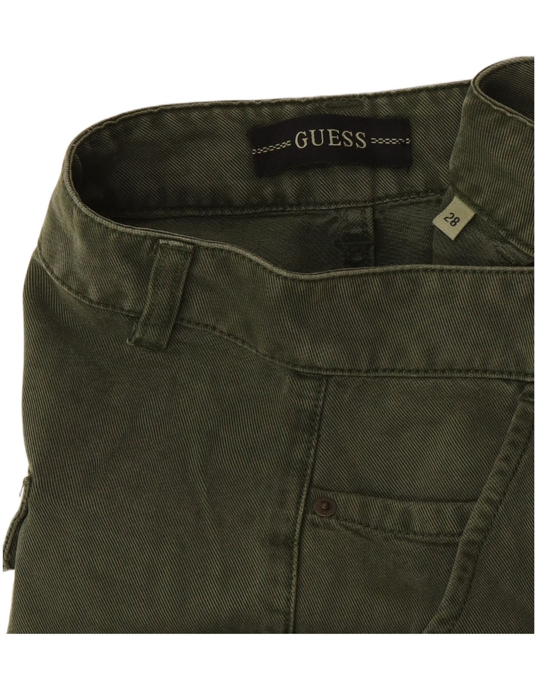 Pantaloni cargo da jogging Guess da donna W28 L29 Verdi