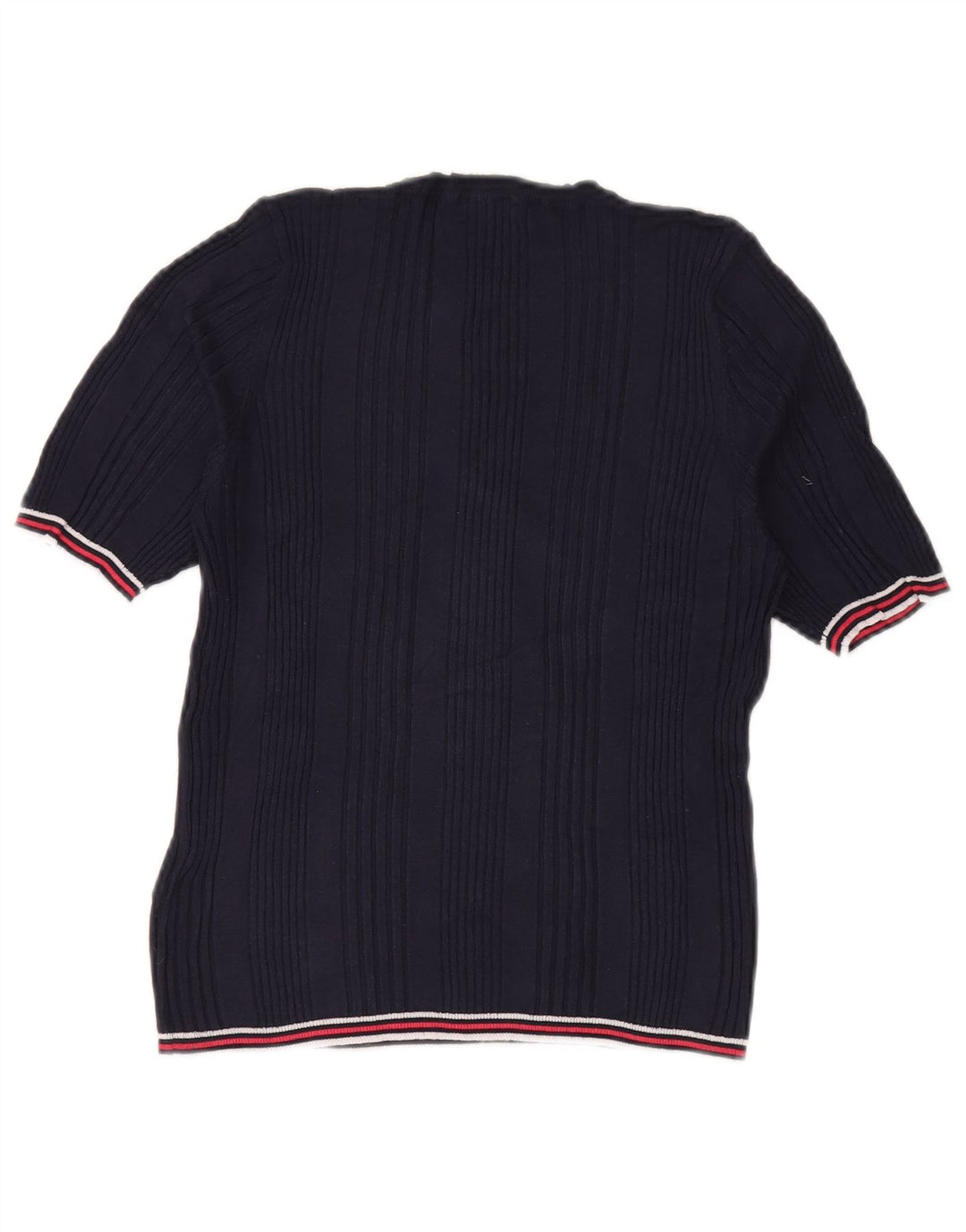 MARKS & SPENCER maglione maglione girocollo da donna UK 14 grande blu navy