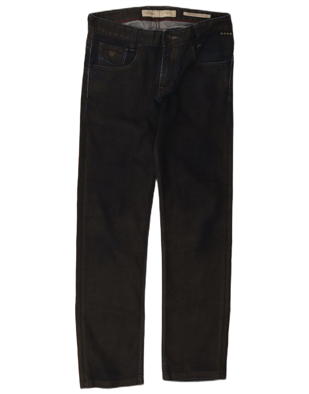 Jeans Guess slim affusolati da donna W30 L29 Blu Navy