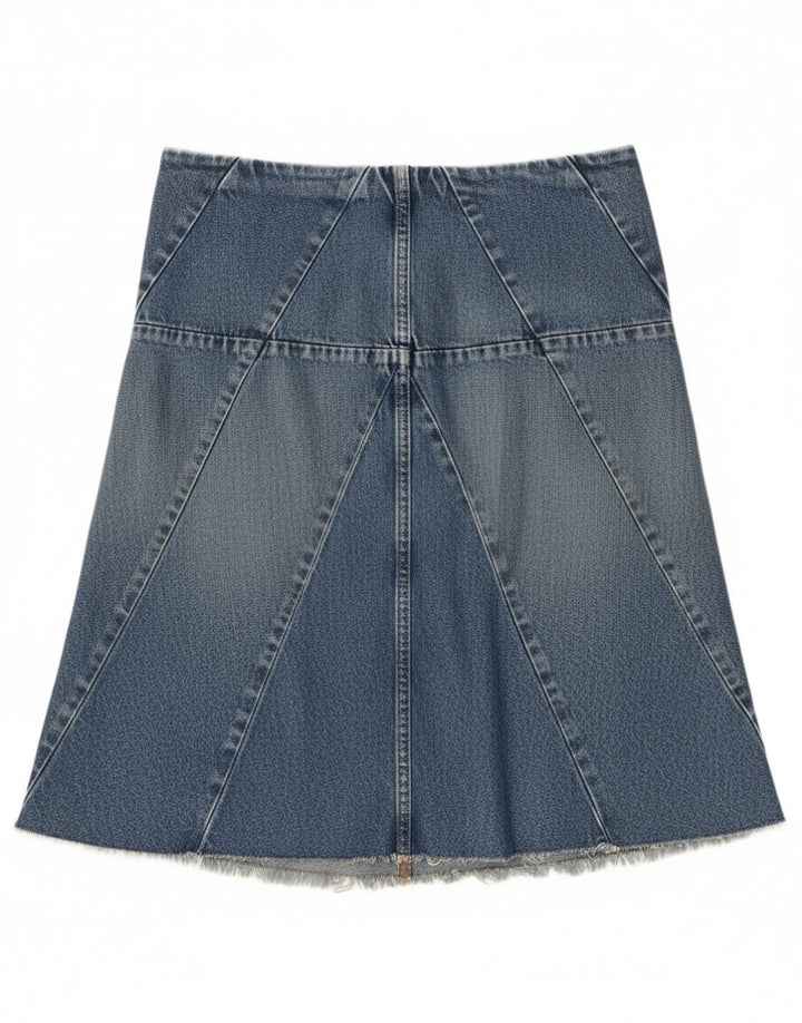 Gonna in denim da donna Nautica US 6 media W30 cotone blu