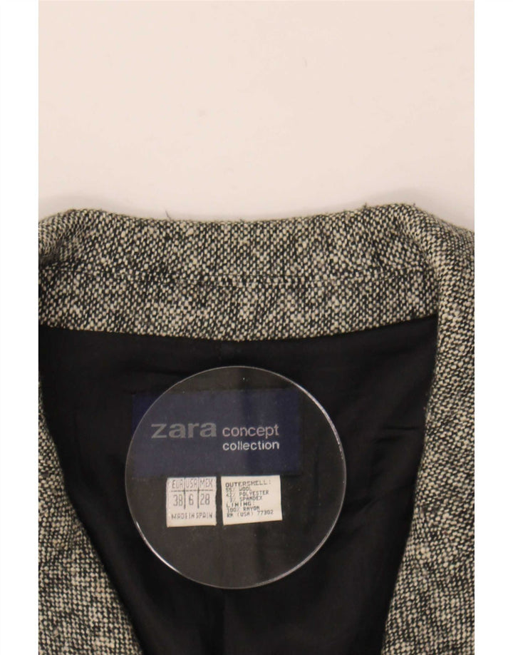 Soprabito oversize da donna Zara EU 38 piccolo in lana grigia