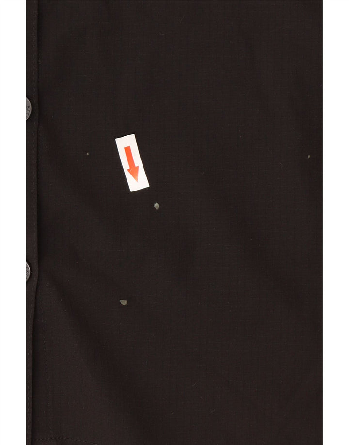 Camicia a maniche corte da donna Mountain Warehouse UK 16 Large Poliestere nero