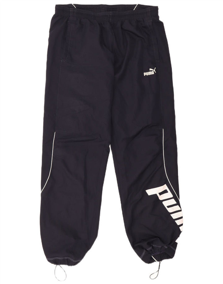 Pantaloni da tuta grafica da uomo Puma Joggers Large Blu Navy
