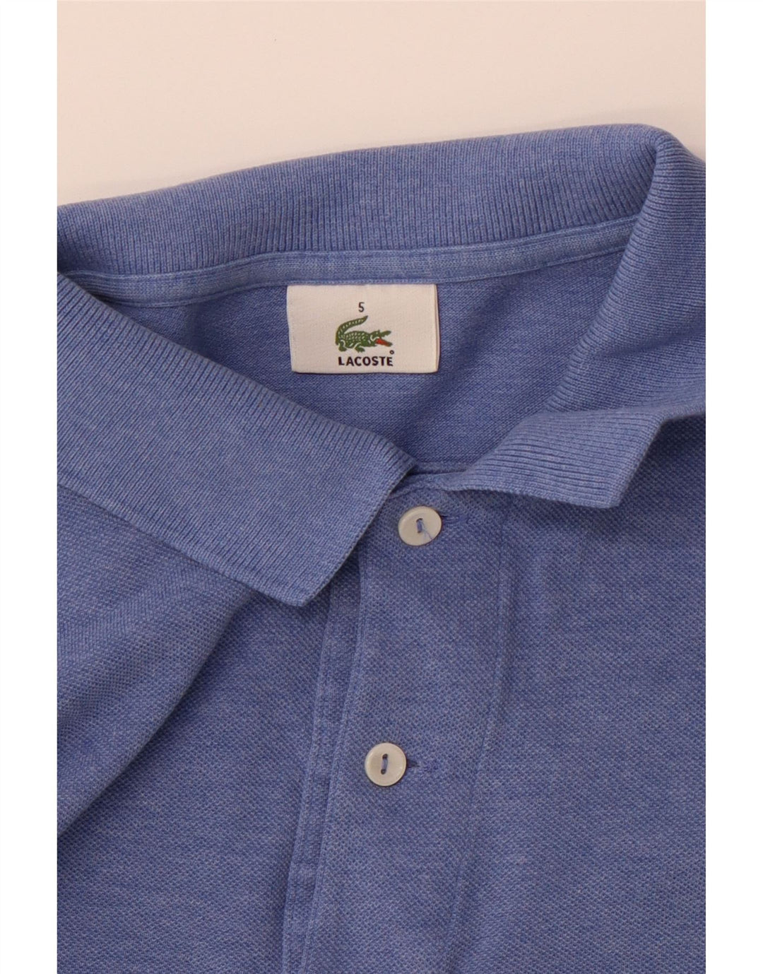 Polo da uomo LACOSTE taglia 5 grande blu