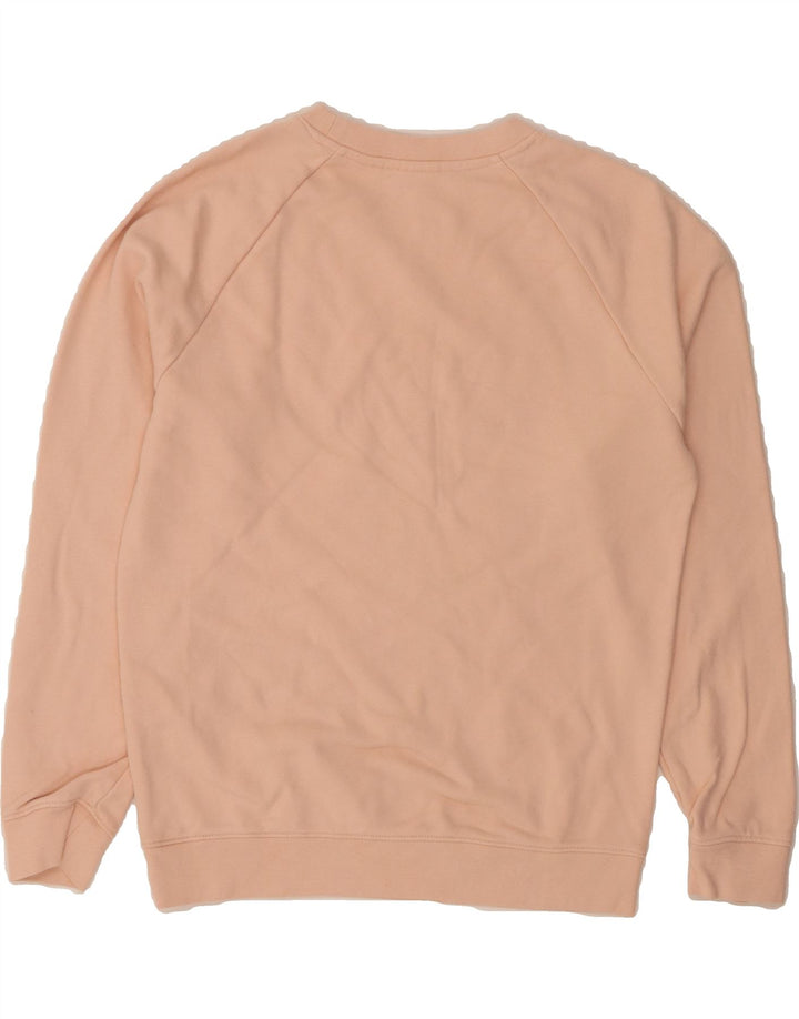 LEVI'S Womens Oversized Sweatshirt Jumper UK 6 XS Pink Cotton Vintage Levi's and Second-Hand Levi's from Messina Hembry 