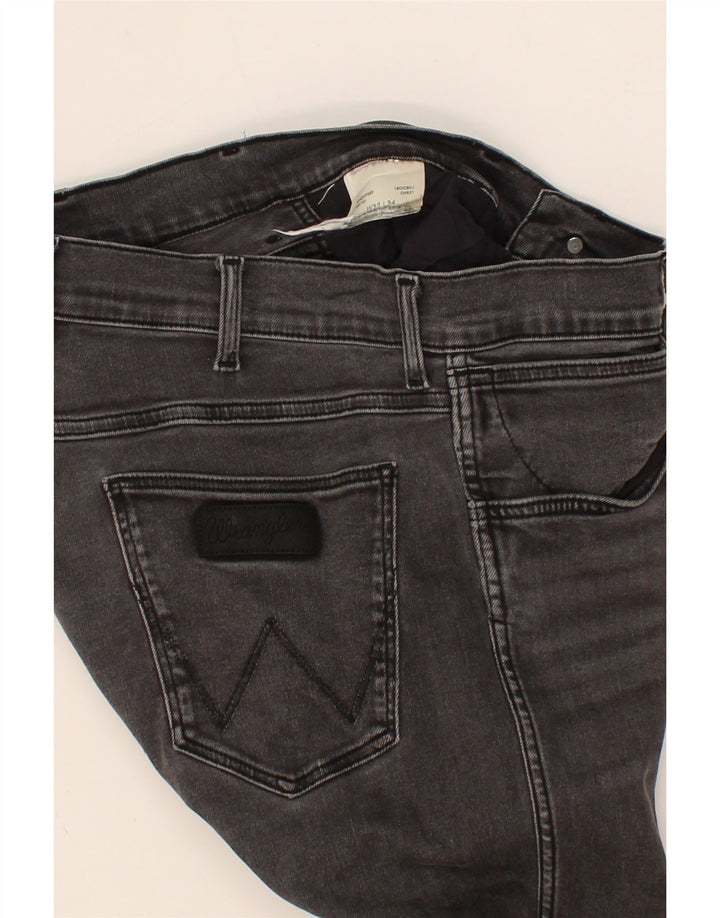 WRANGLER Mens Slim Jeans W32 L25 Grey Vintage Wrangler and Second-Hand Wrangler from Messina Hembry 