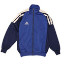 Giacca da tuta da ragazzo Adidas 13-14 anni Blu navy Colourblock