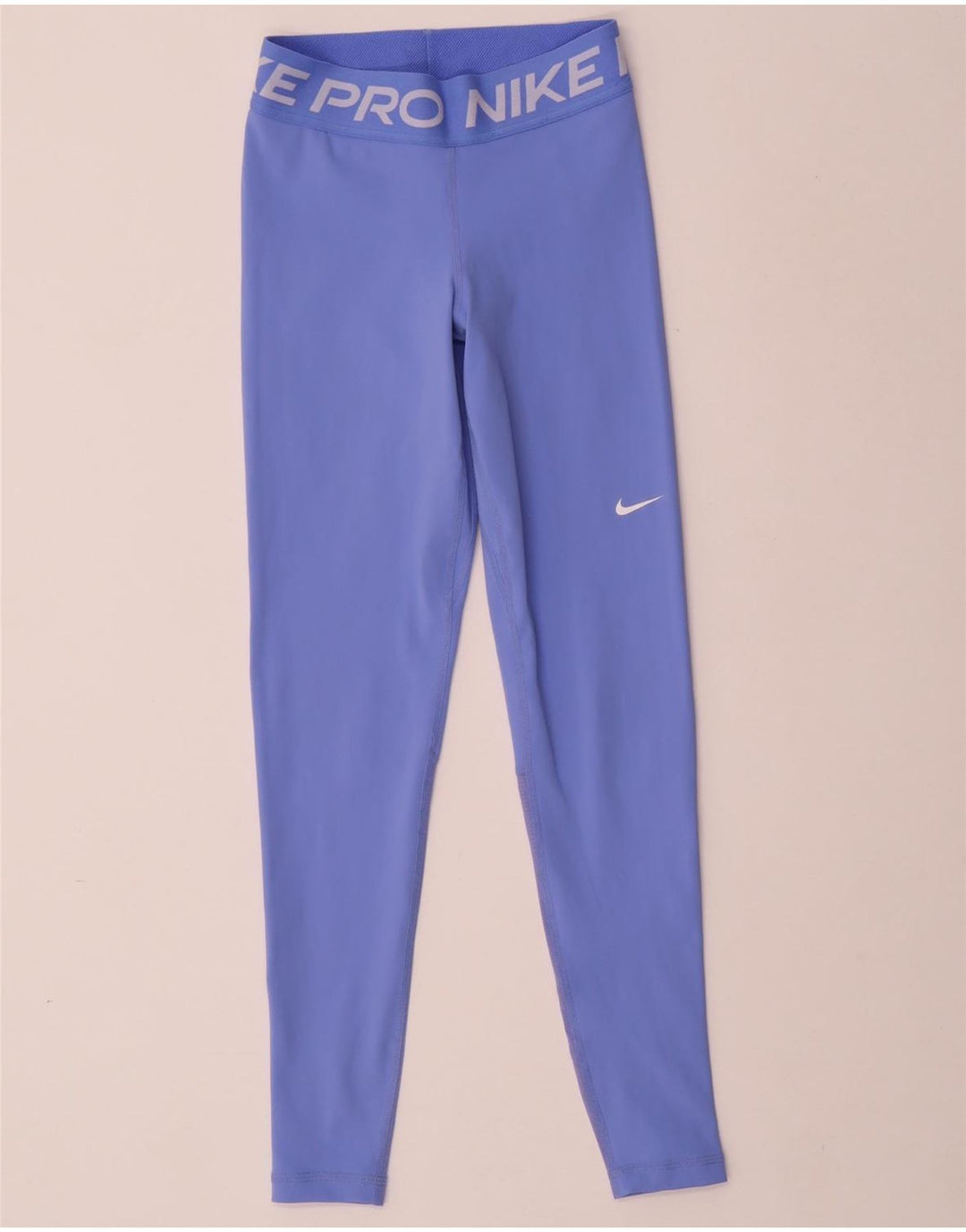 Leggings grafici NIKE da donna Dri Fit UK 6 XS poliestere blu