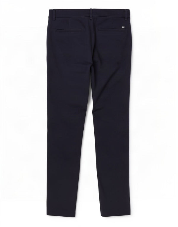 Pantaloni casual skinny da donna Tommy Hilfiger US 10 Large W32 L30 Blu navy
