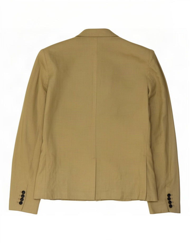 Giacca blazer doppiopetto da donna Sportmax UK 12 Lino verde medio