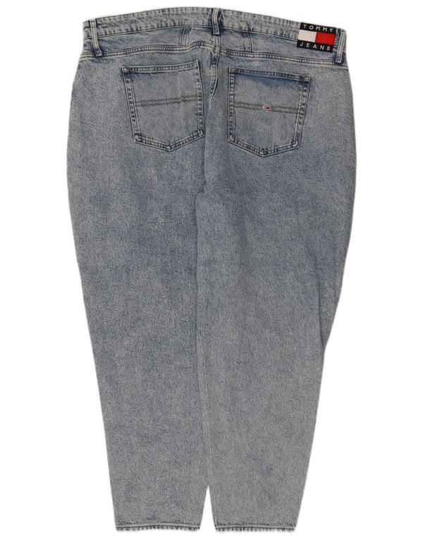 Tommy Hilfiger Mens Tapered Jeans W42 L28 Blue Cotton