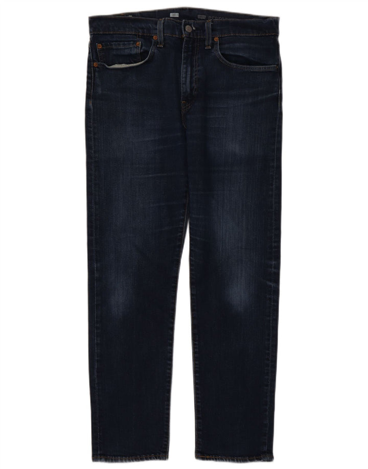 Levi's Uomo 502 Jeans affusolati W34 L29 Cotone blu navy