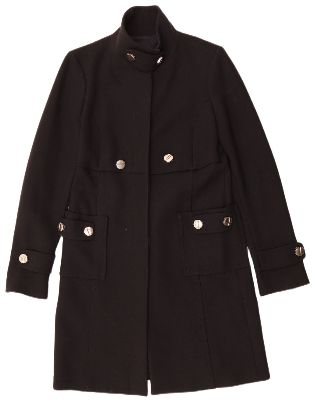 Cappotto Donna Cristinaeffe IT 44 Medio Nero Lana