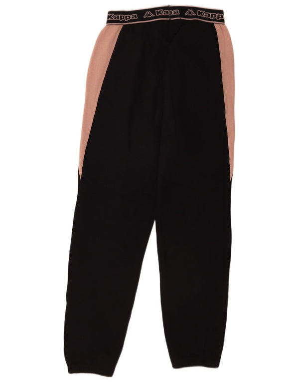 Pantaloni da tuta da donna Kappa Joggers W28 L27 Nero Colourblock Sports