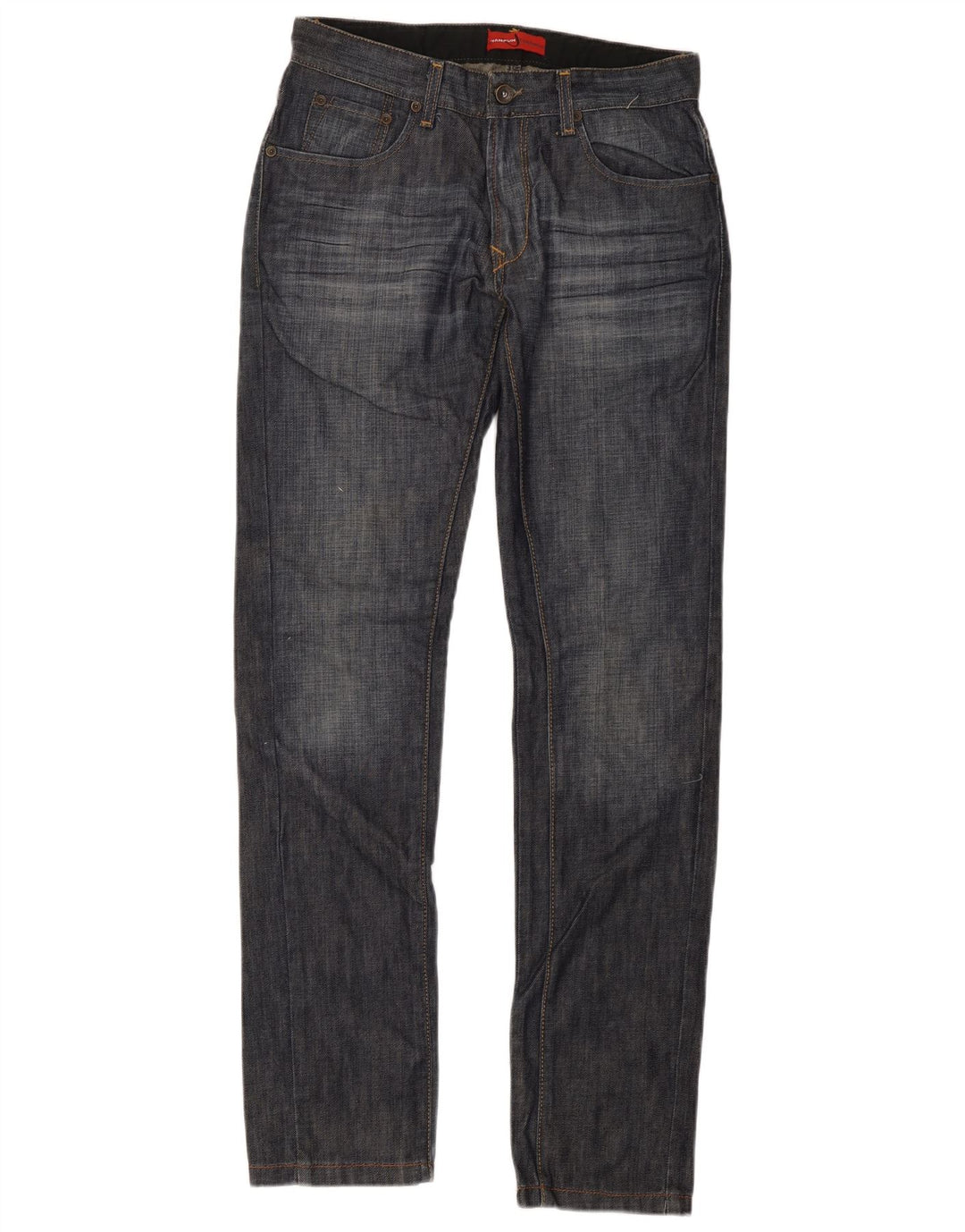 Jeans slim da uomo Wampum W30 L34 cotone blu navy