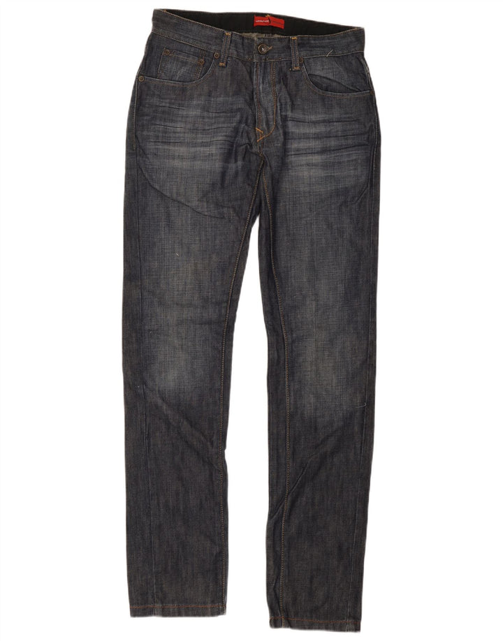 Jeans slim da uomo Wampum W30 L34 cotone blu navy