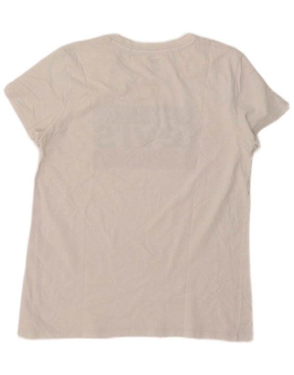 T-shirt grafica da donna Levi's Top UK 14 Medium White