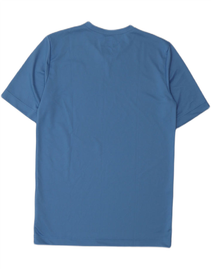 T-shirt da uomo PUMA Top Small blu in poliestere