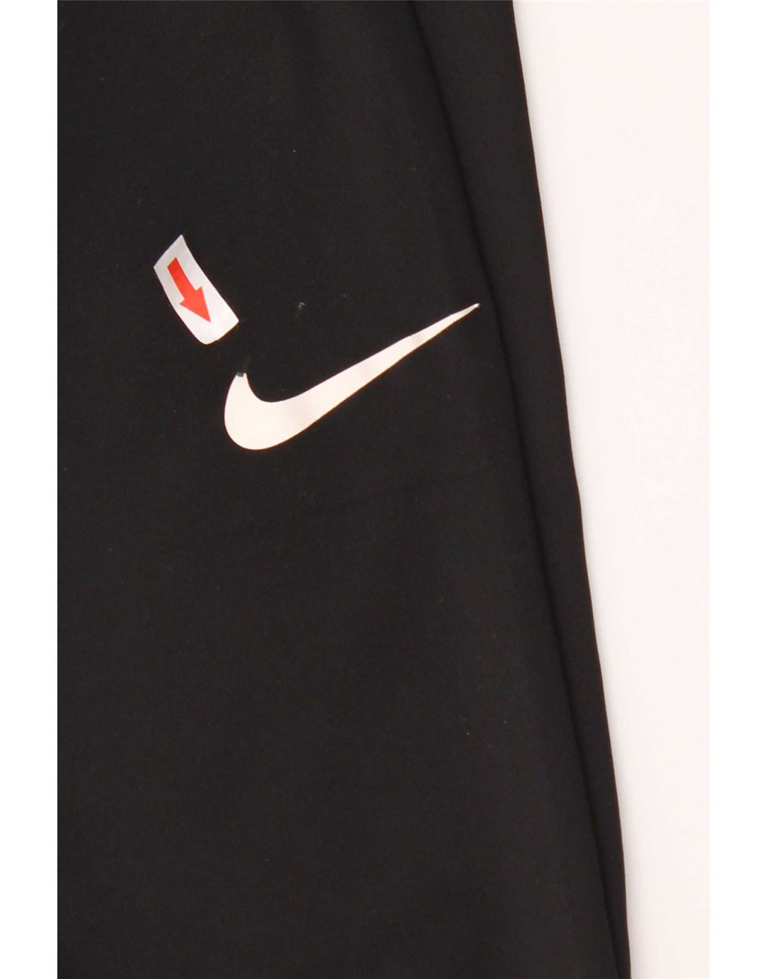 Leggings grafici Nike Capri da donna UK 8 piccoli poliestere nero