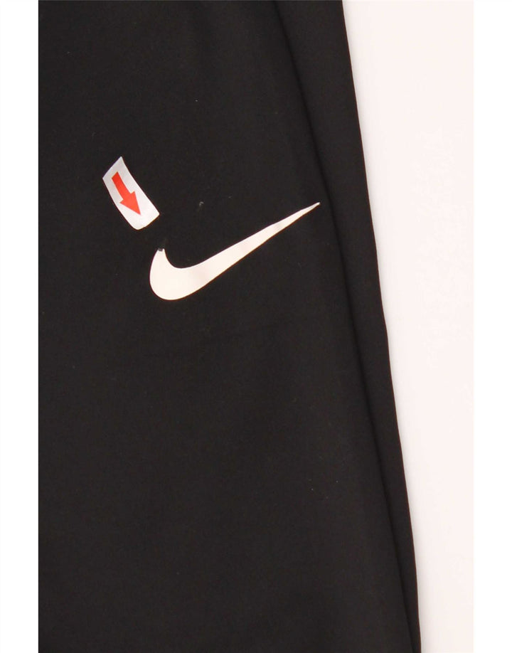 Leggings grafici Nike Capri da donna UK 8 piccoli poliestere nero