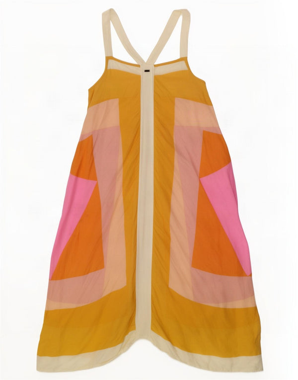 Abito da donna O'Neill Halter UK 10 Piccola spiaggia multicolore a blocchi di colore
