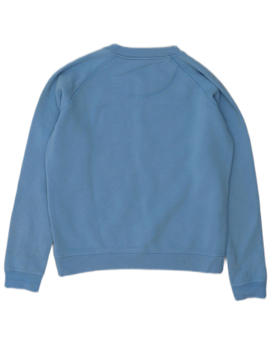 JACK WILLS Felpa oversize da donna Maglione UK 8 Piccolo cotone blu