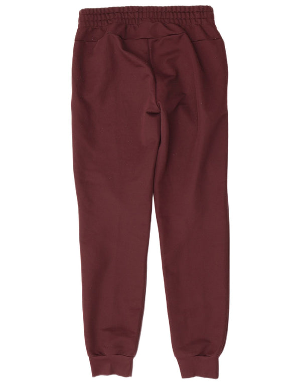 Pantaloni da tuta da donna Adidas Joggers UK 8/10 Small Bordeaux Poliestere