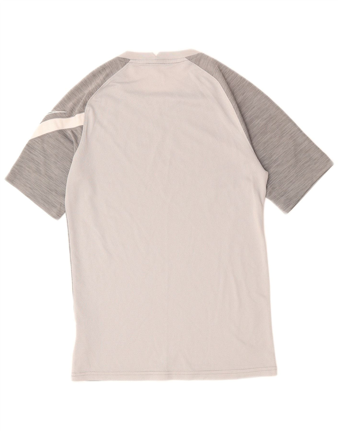 NIKE T-shirt grafica da uomo Dri Fit Top Small in poliestere color block grigio