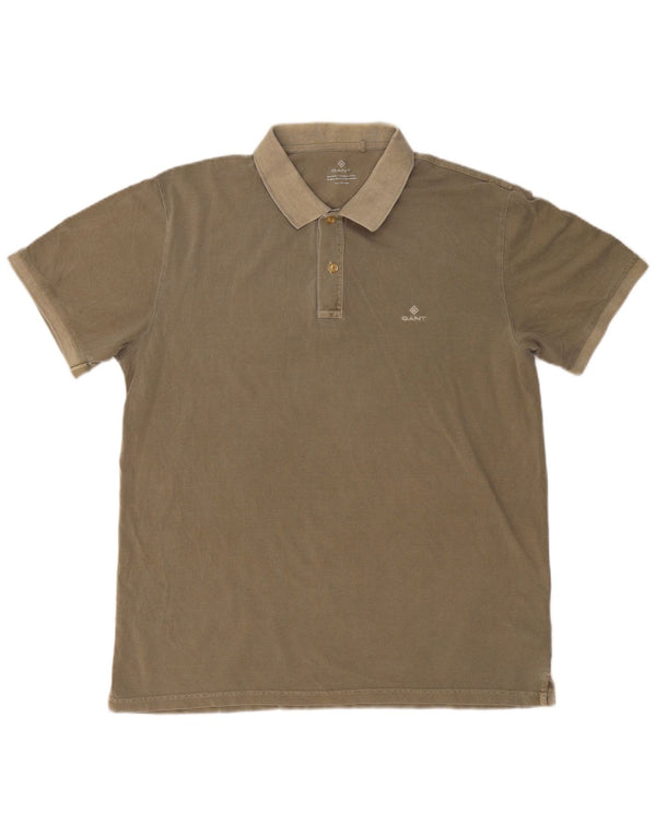 Polo da uomo GANT 2XL cotone kaki