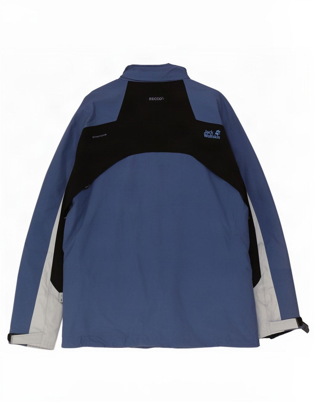 Giacca da sci da uomo Jack Wolfskin UK 40/42 Large Blu Colourblock in poliammide