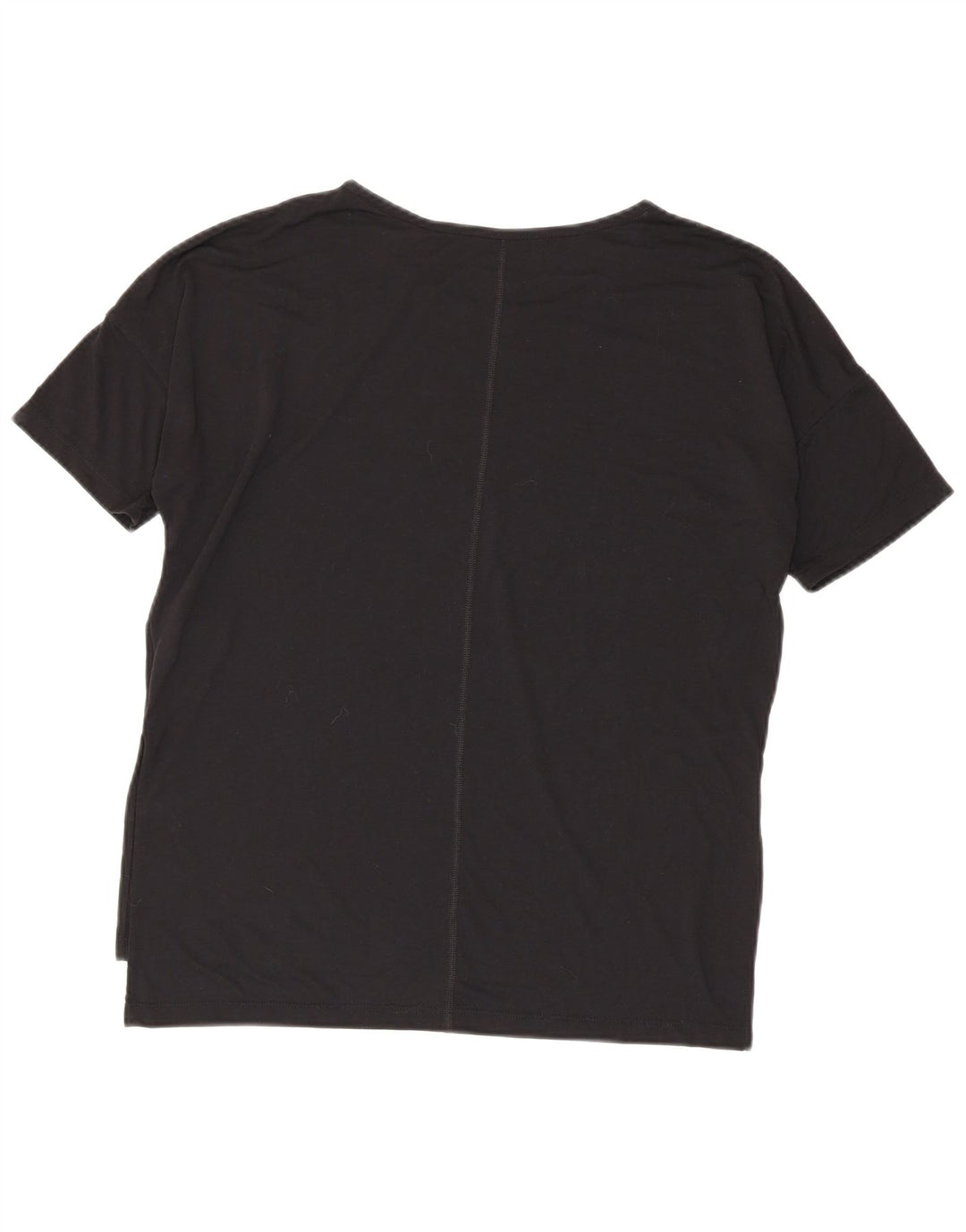 T-shirt oversize da donna Nike Dri Fit UK 14 poliestere nero medio