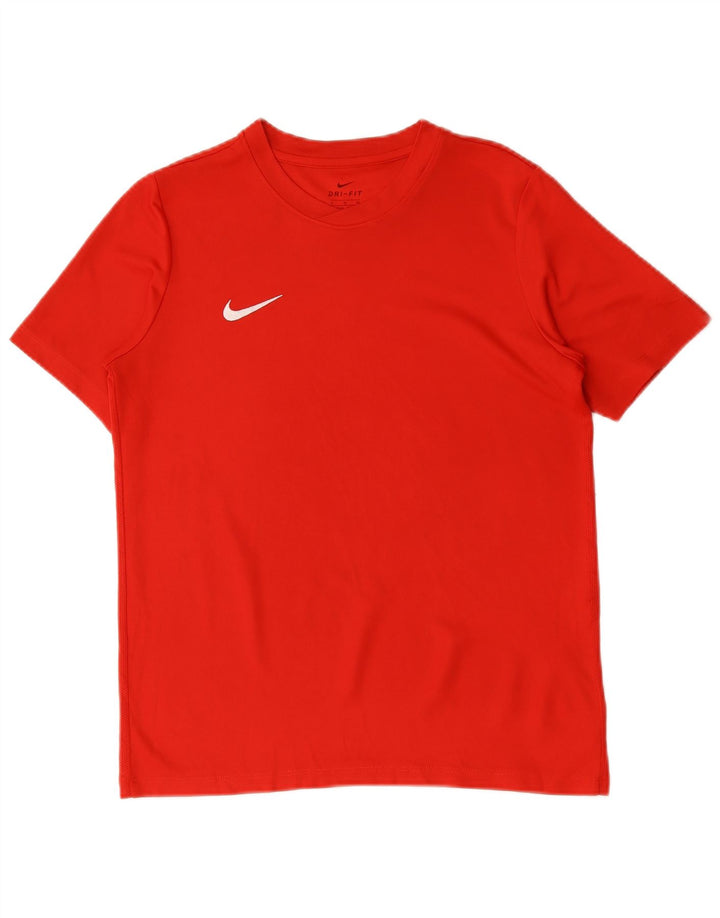 T-shirt Nike Ragazzo Dri Fit Top 13-14 anni XL Rosso Poliestere