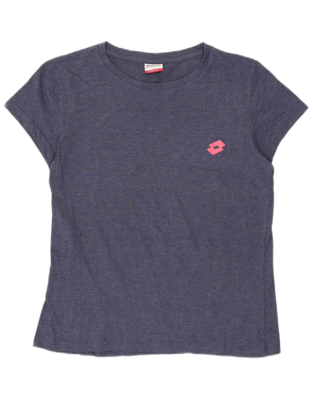 T-shirt da donna Lotto Top UK 8 Small in cotone blu navy