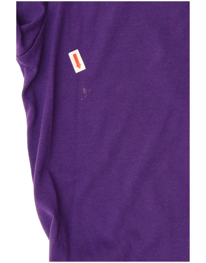 Polo da uomo LE COQ SPORTIF XL viola poliestere
