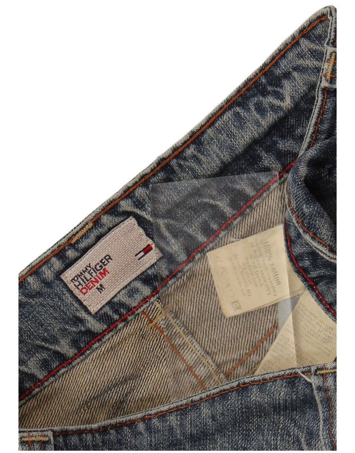 TOMMY HILFIGER Gonna in denim da donna media W30 cotone blu