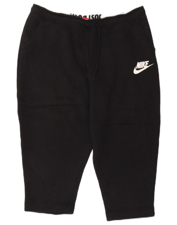 Pantaloncini sportivi da donna Nike UK 18 XL cotone nero