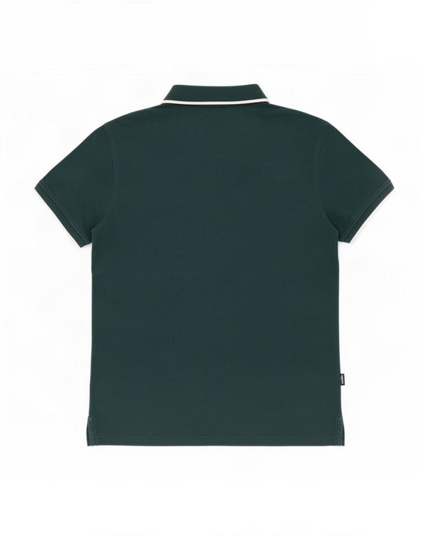 Polo da uomo Wrangler grande in cotone verde