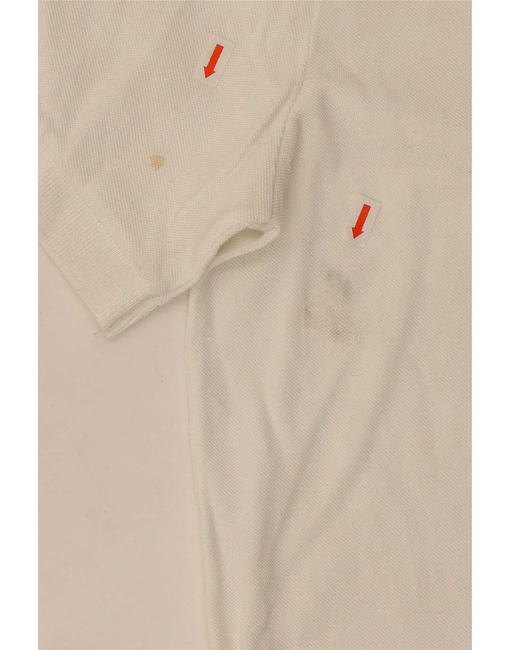 Polo da uomo Paul Smith piccola in cotone bianco