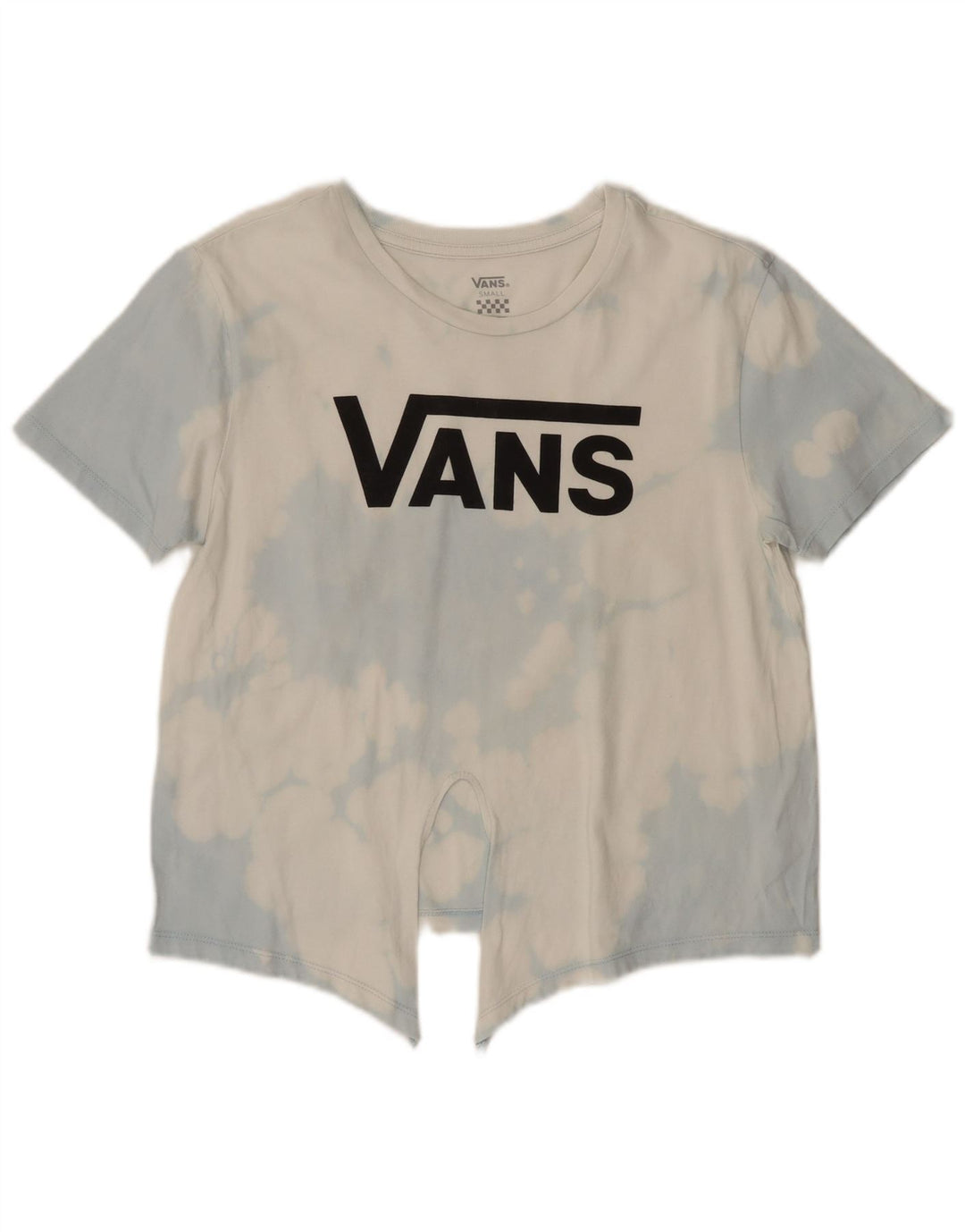 T-shirt grafica da donna Vans Top UK 10 Small White Tie Dye