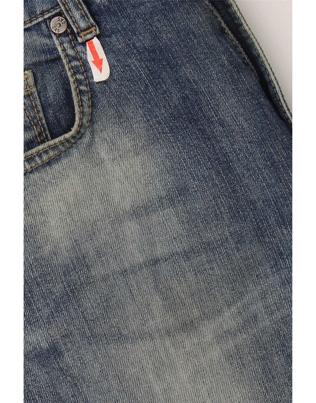 Jeans slim da donna Gas W30 L31 cotone blu