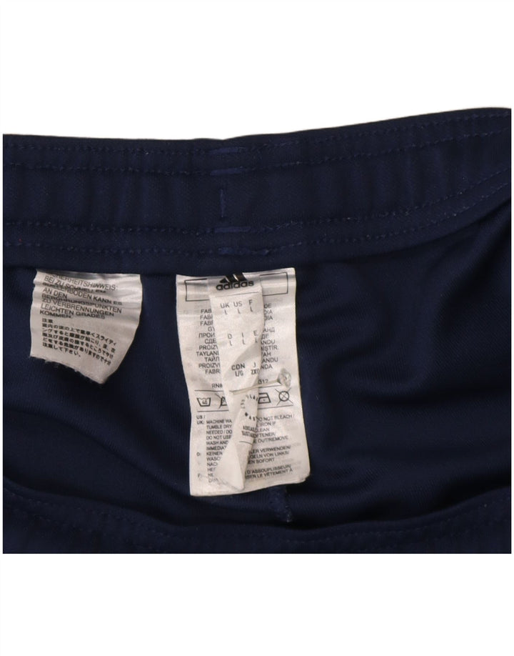 Pantaloni da tuta Adidas Aeroready da uomo grandi in poliestere blu navy