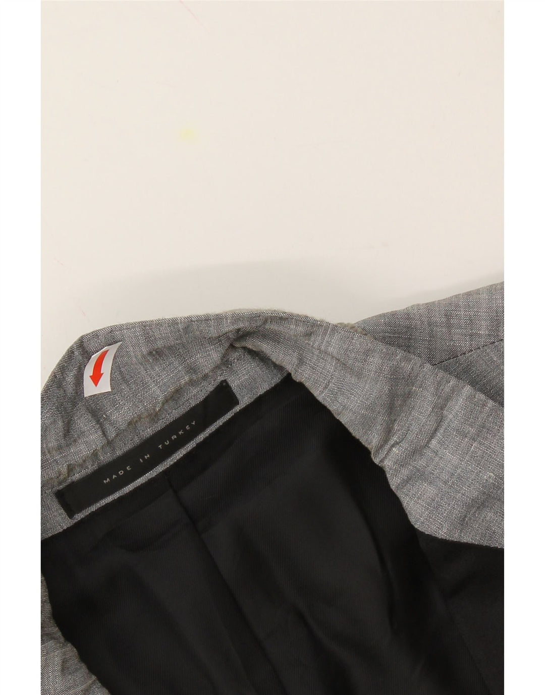 HUGO BOSS Mens Colombo 2 Button Blazer Jacket IT 50 Large Grey Linen Vintage Hugo Boss and Second-Hand Hugo Boss from Messina Hembry 