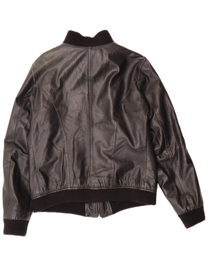 Giacca in pelle da donna Talenti UK 14 Large Nera